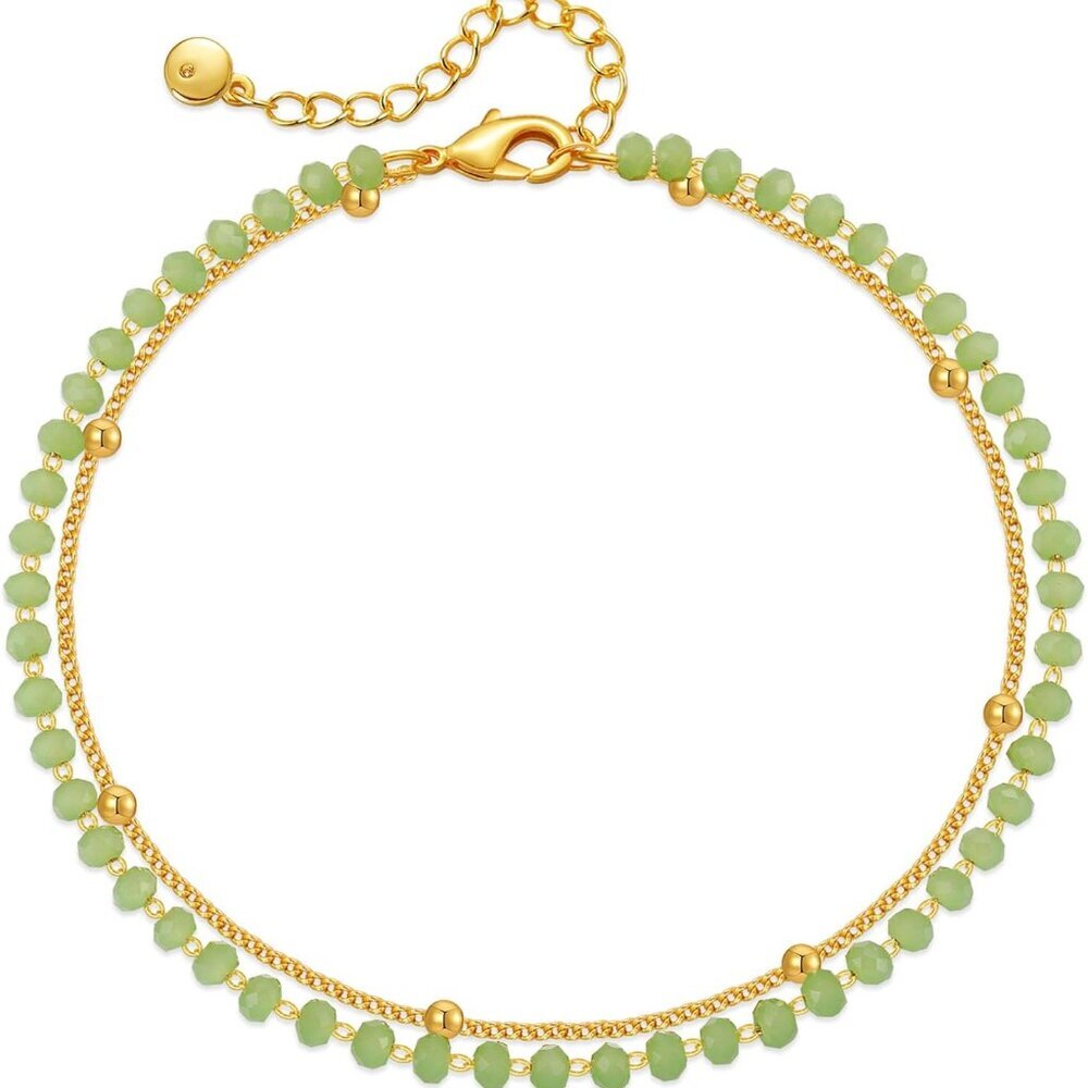 18k Gold Plated Anklet Ankle Bracelets for Women